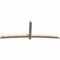 Ekena Millwork Bellingham Rough Sawn Timber Gable Bracket, Douglas Fir, 108"W x 40"H x 4"D x 4"F, 9/12 Pitch GBW108X40X0404BEL00RDF - alternate 3